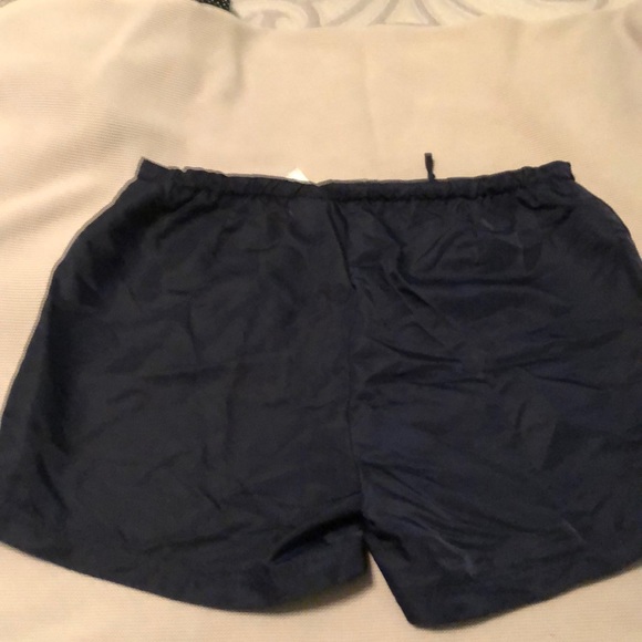 Nike Athletic Shorts Navy large 12/14 - Picture 2 of 3